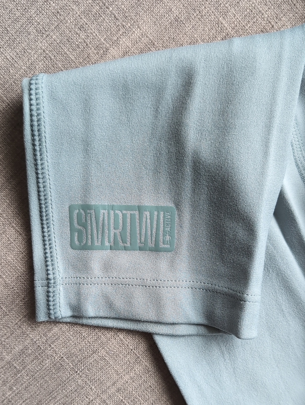 Smartwool Women's Mint Green / Gray Leggings - Picture 7 of 12